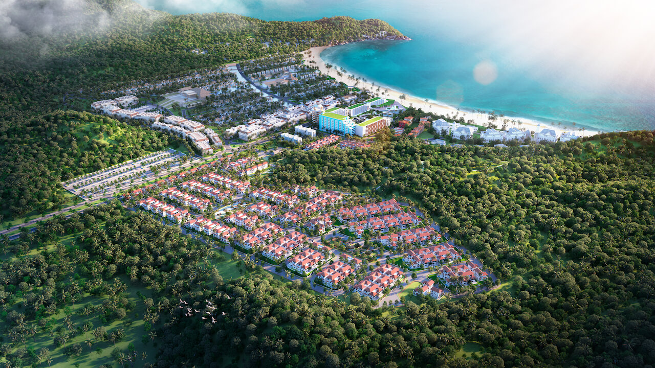 Dự án Sun Tropical Village sở hữu vị trí đắc địa tại Bãi Kem - Phú Quốc