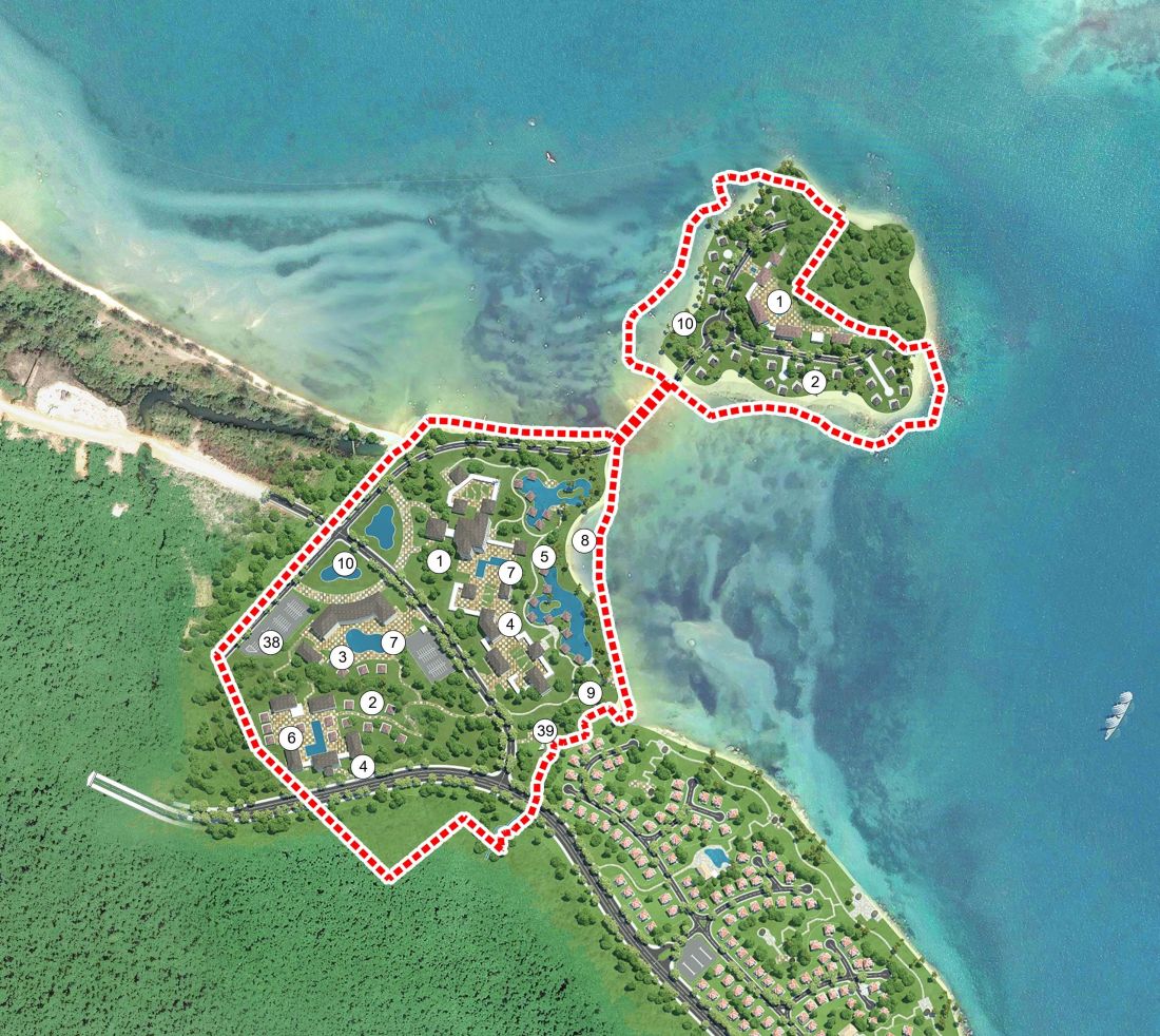 Quy hoạch tổng thể dự án Enclave Phú Quốc cũ