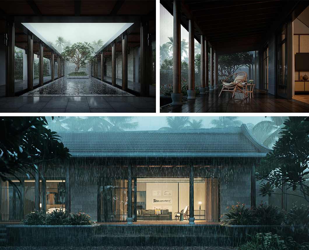 Park Hyatt Phú Quốc được lấy cảm hứng từ trong chính thiết kế nhà Việt truyền thống