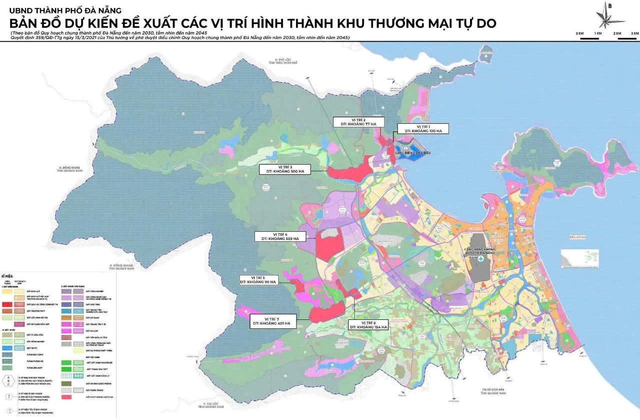 Khu thương mại tự do Đà Nẵng sẽ có sự tham gia của 8 nhà đầu tư chiến lược. Ảnh: UBND Đà Nẵng.